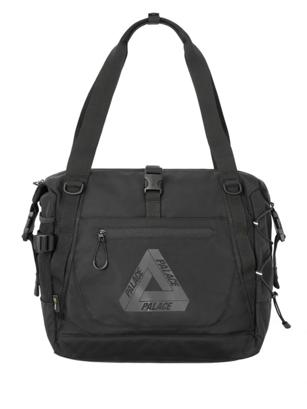 Palace Cordura RS Shoulder Bag Black Graphite Men's SS24 Logo Travel Gym Work